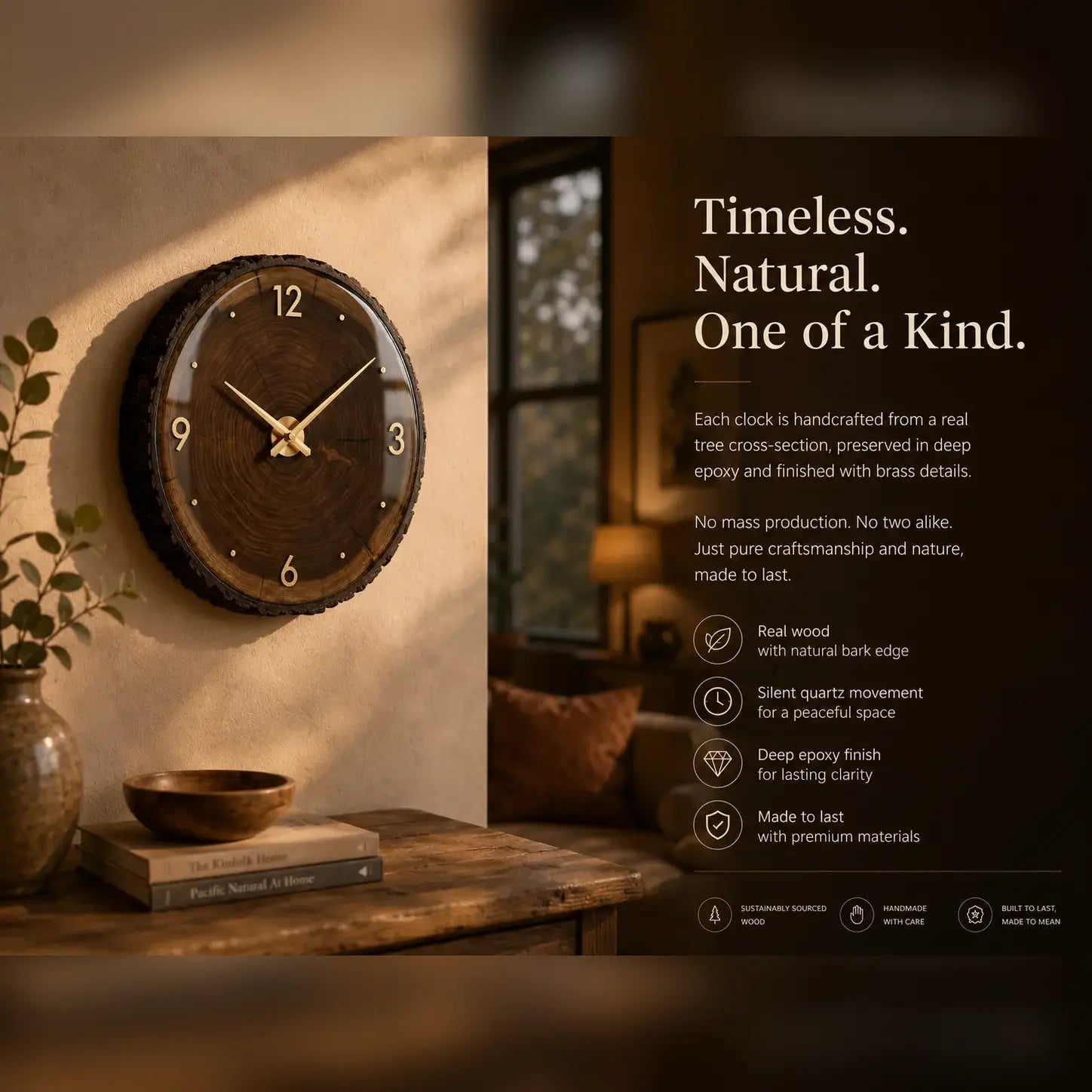 Tom Harlan's American Chestnut Clock